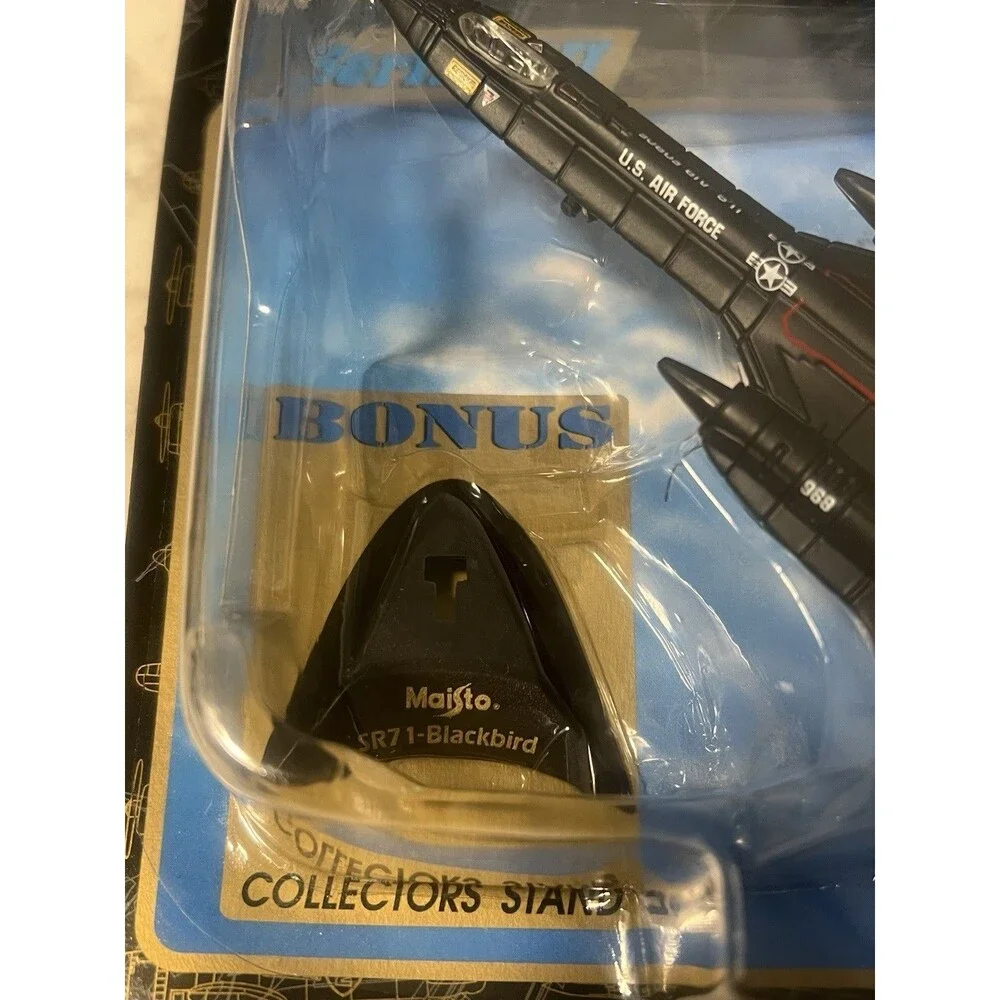 2001 Maisto Tailwinds Series VI SR-71 Blackbird Diecast Plane New Sealed